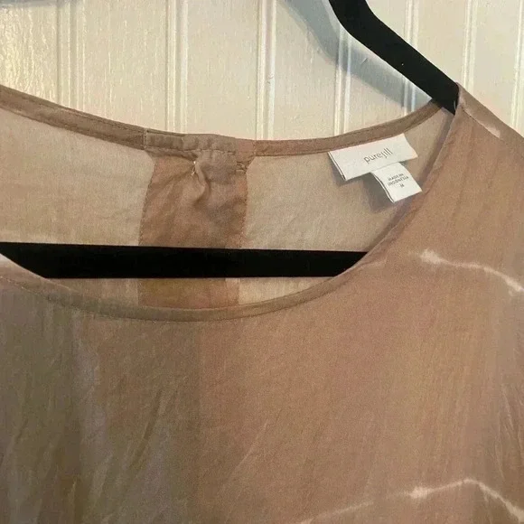 J. Jill cotton silk blend oversized tunic - Picture 10 of 11